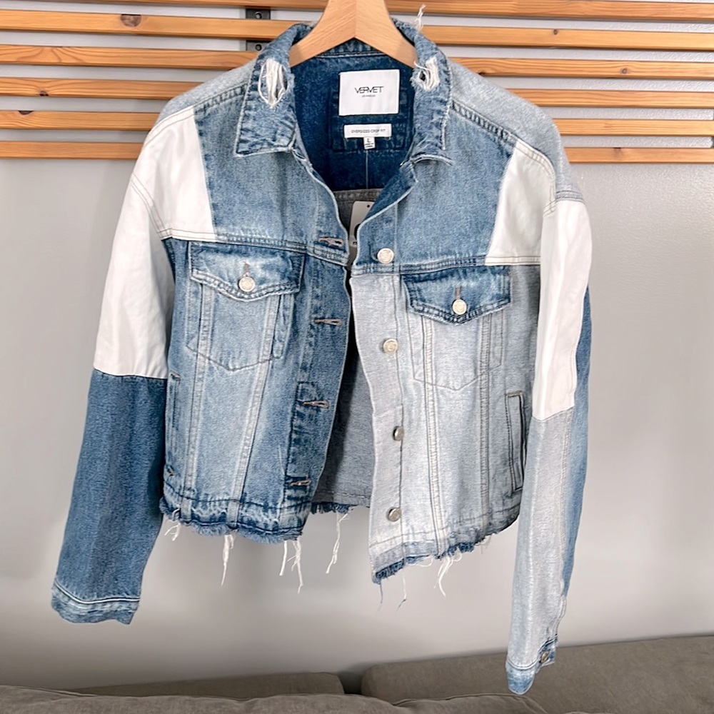Vervet Denim Jacket NWT